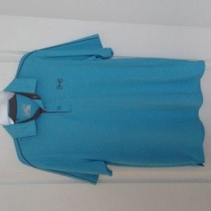 Under Armour Mens Heatgear Blue Golf Loose Performance Active Golf Polo Medium